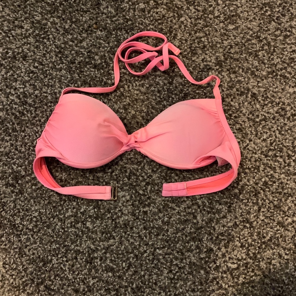 Small peach bikini top